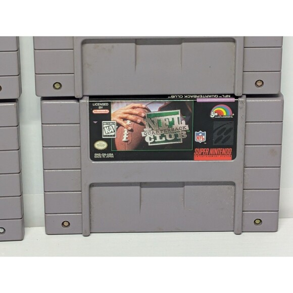 Super Nintendo SNES Games Lot Bundle 5 games - Sports Themed NBA NHL Madden PGA - Picture 6 of 13